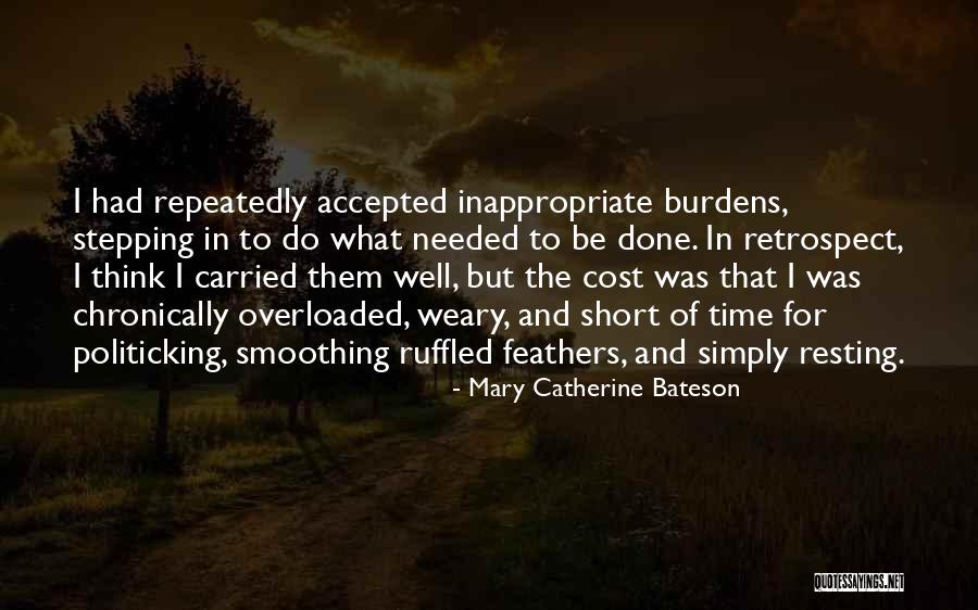 Decongesting Jails Quotes By Mary Catherine Bateson Decongesting Jails Quotes By Mary Catherine Bateson
