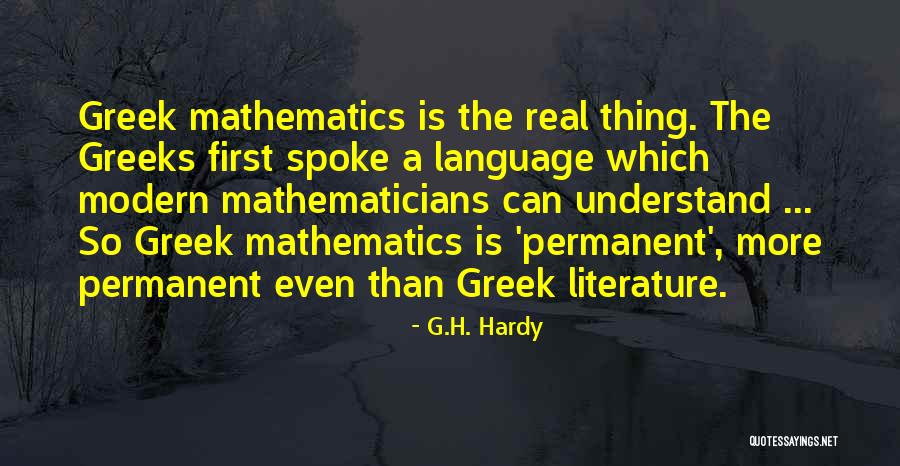 Decoroso Definicion Quotes By G.H. Hardy Decoroso Definicion Quotes By G.H. Hardy