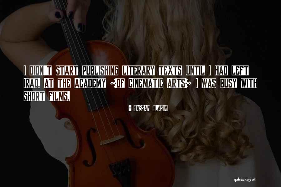 Decorous Synonym Quotes By Hassan Blasim Decorous Synonym Quotes By Hassan Blasim