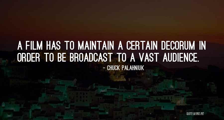 Decorum Quotes By Chuck Palahniuk Decorum Quotes By Chuck Palahniuk