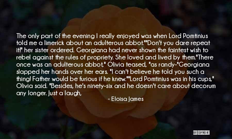 Decorum Quotes By Eloisa James Decorum Quotes By Eloisa James
