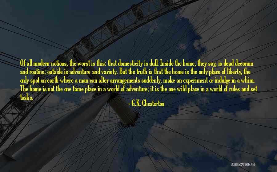 Decorum Quotes By G.K. Chesterton Decorum Quotes By G.K. Chesterton