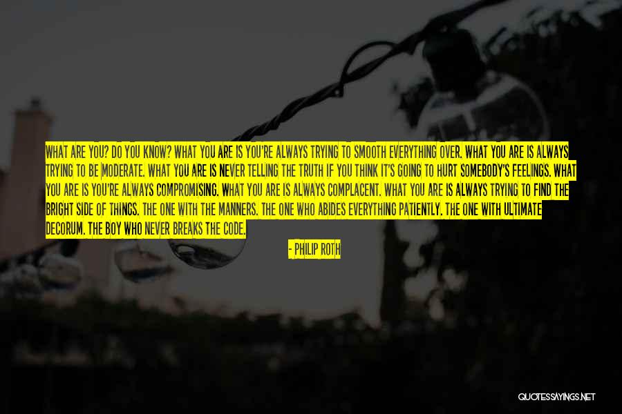 Decorum Quotes By Philip Roth Decorum Quotes By Philip Roth