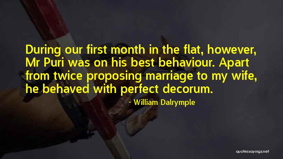 Decorum Quotes By William Dalrymple