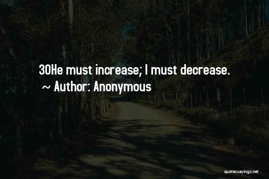 Decrease Quotes By Anonymous