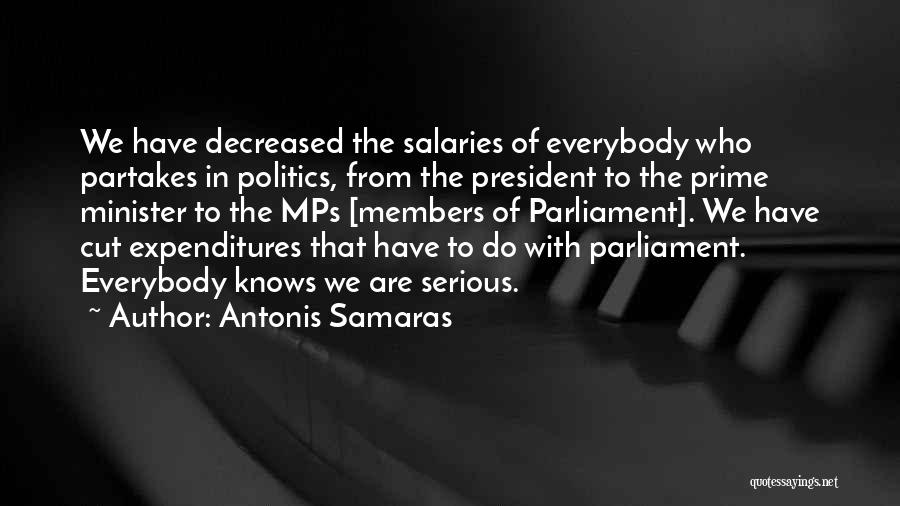 Decreased Quotes By Antonis Samaras