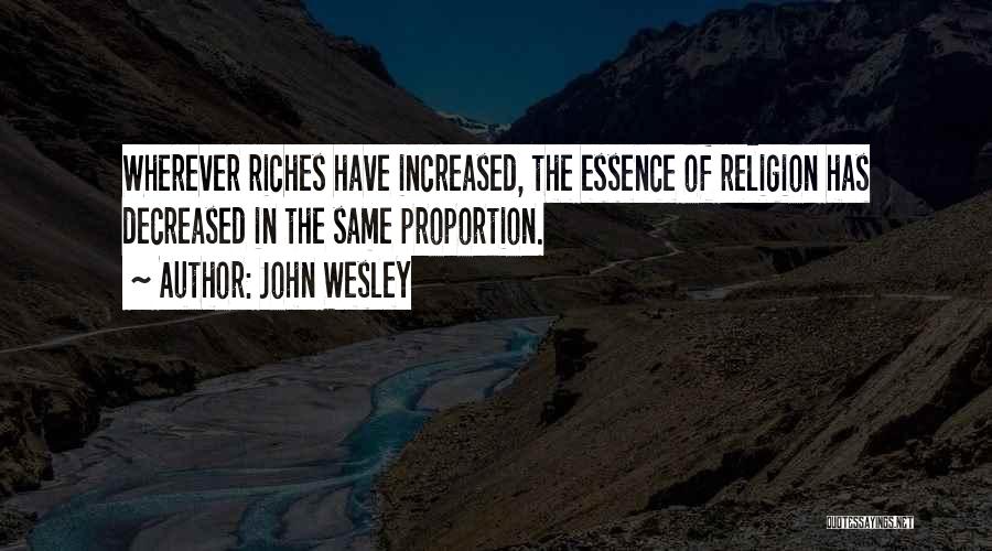 Decreased Quotes By John Wesley