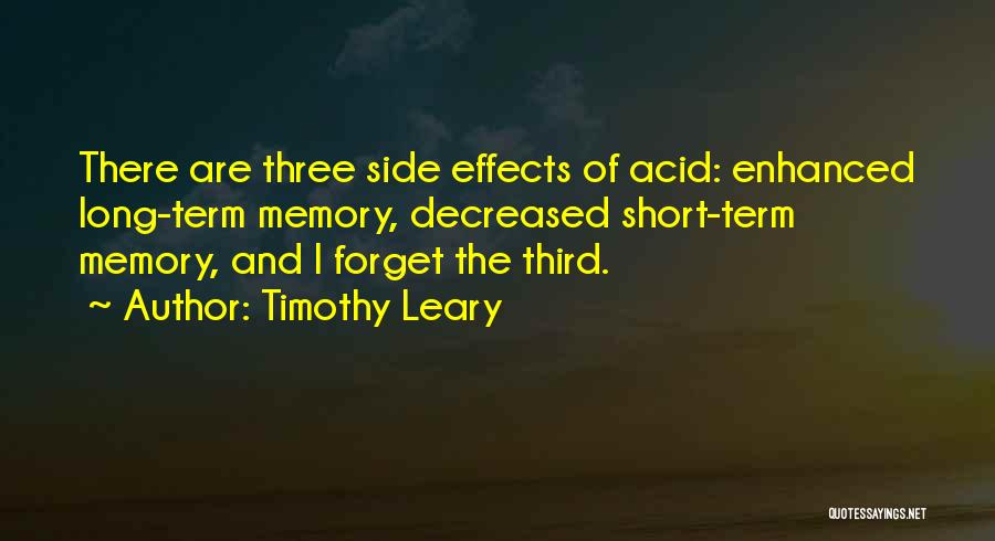 Decreased Quotes By Timothy Leary