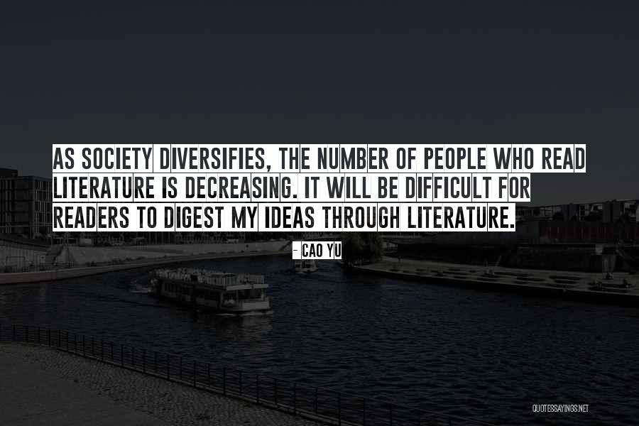 Decreasing Quotes By Cao Yu Decreasing Quotes By Cao Yu
