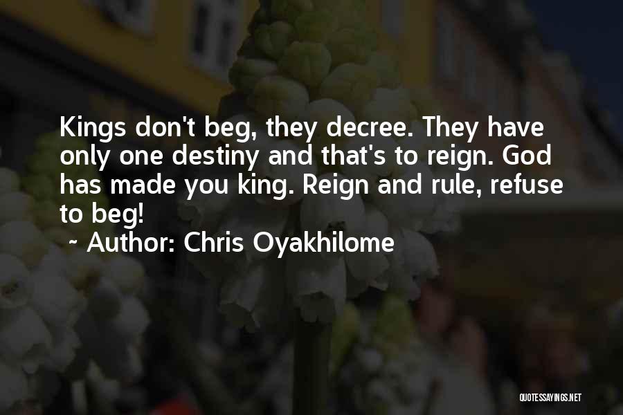 Decree Quotes By Chris Oyakhilome