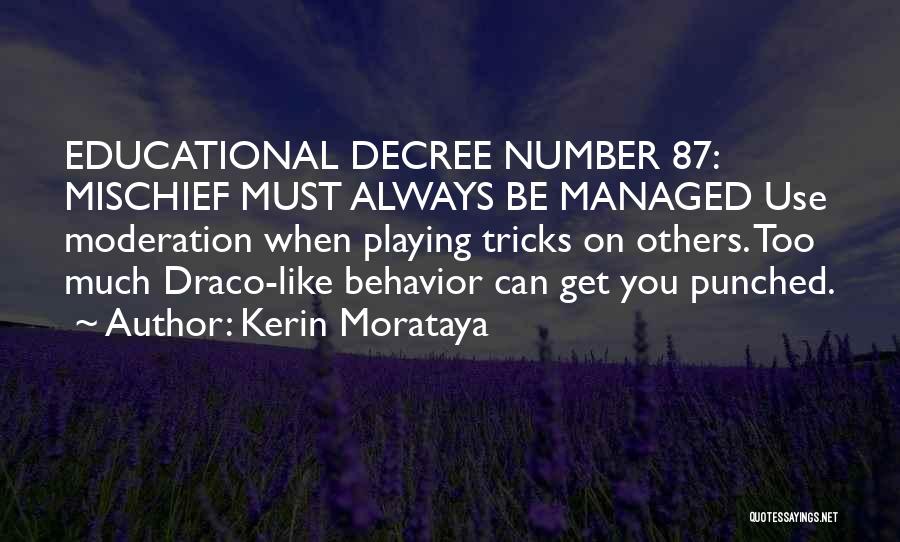 Decree Quotes By Kerin Morataya