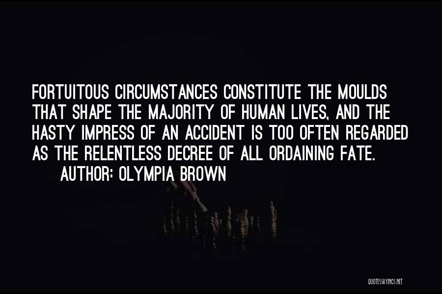 Decree Quotes By Olympia Brown