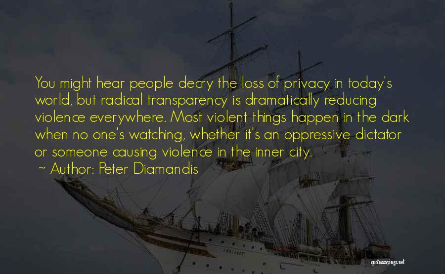 Decry Quotes By Peter Diamandis