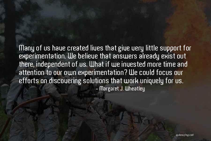 Decterer Quotes By Margaret J. Wheatley Decterer Quotes By Margaret J. Wheatley