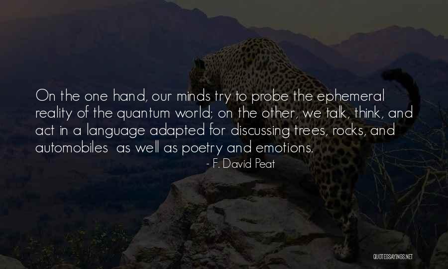 Dedal Si Quotes By F. David Peat Dedal Si Quotes By F. David Peat