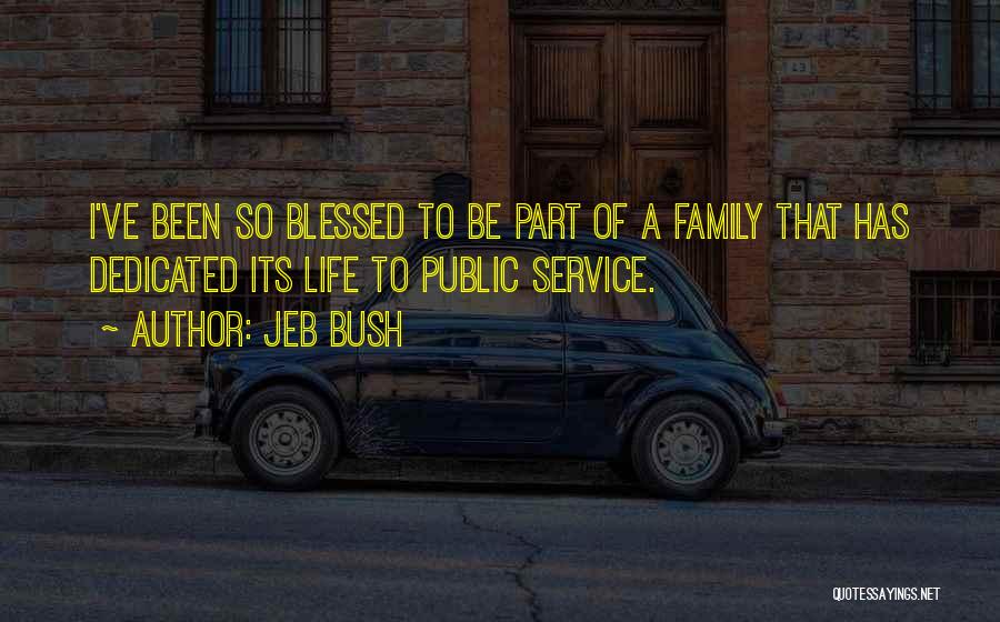 Dedicated Service Quotes By Jeb Bush