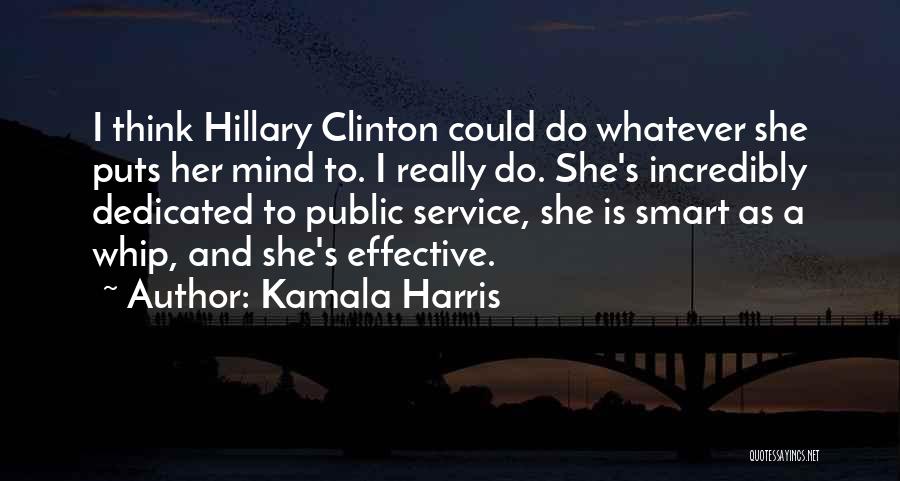 Dedicated Service Quotes By Kamala Harris