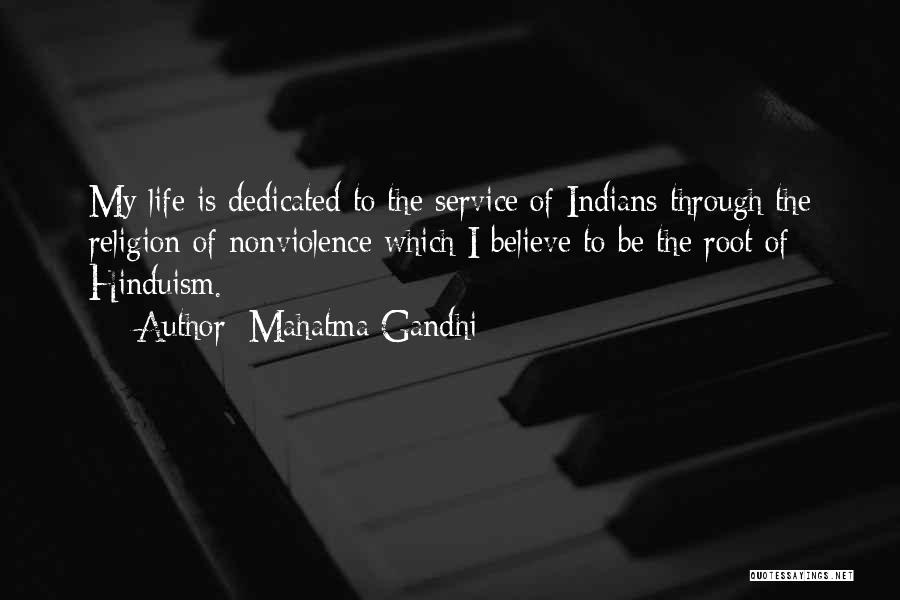 Dedicated Service Quotes By Mahatma Gandhi