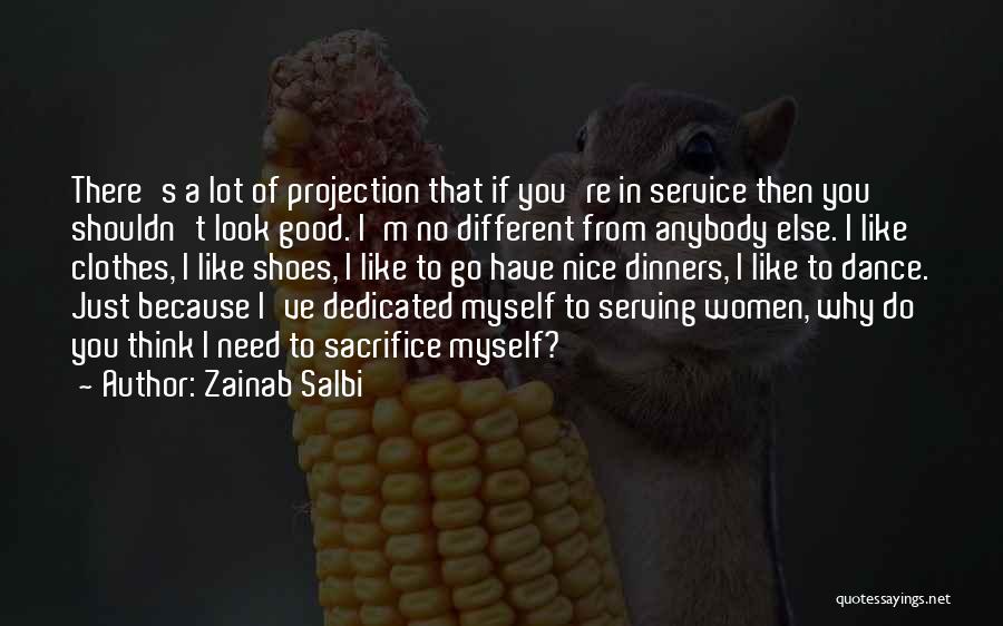 Dedicated Service Quotes By Zainab Salbi