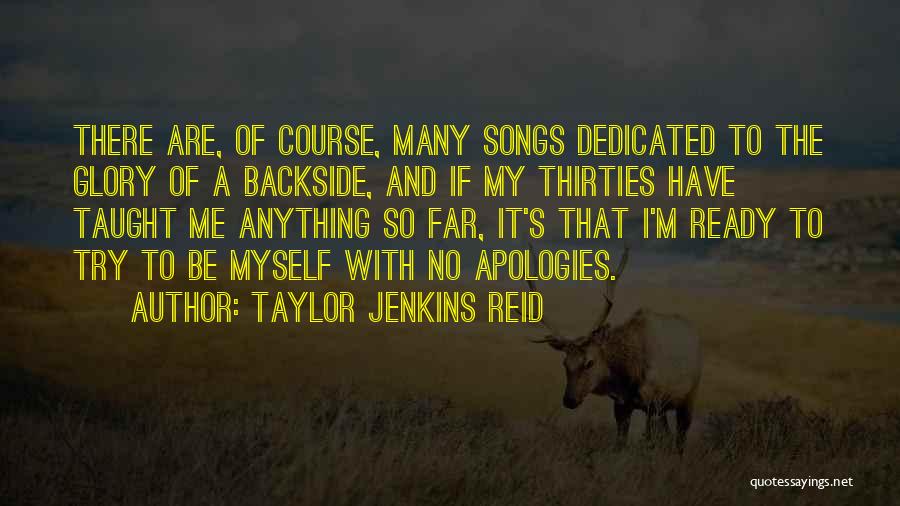 Dedicated Songs Quotes By Taylor Jenkins Reid
