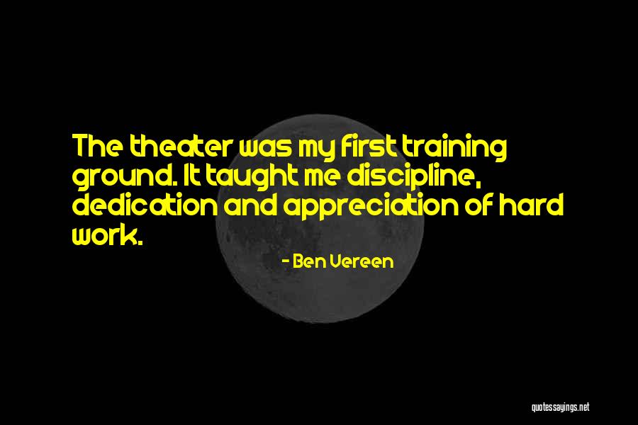 Dedication And Hard Work Quotes By Ben Vereen Dedication And Hard Work Quotes By Ben Vereen