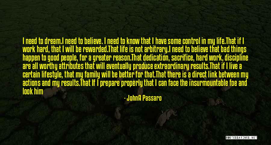 Dedication And Hard Work Quotes By JohnA Passaro Dedication And Hard Work Quotes By JohnA Passaro