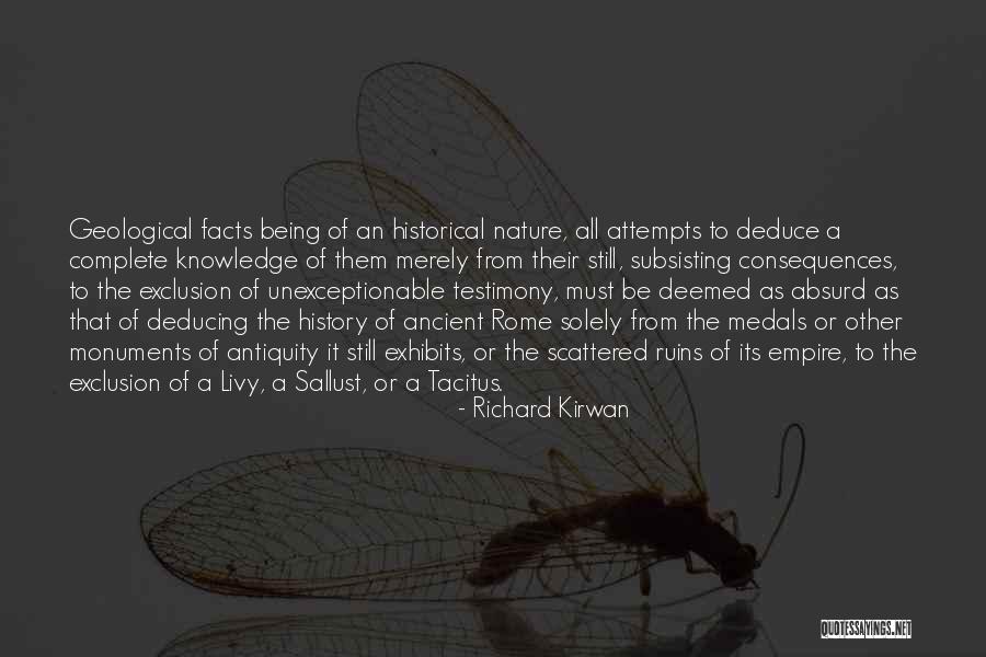 Deducing Quotes By Richard Kirwan Deducing Quotes By Richard Kirwan