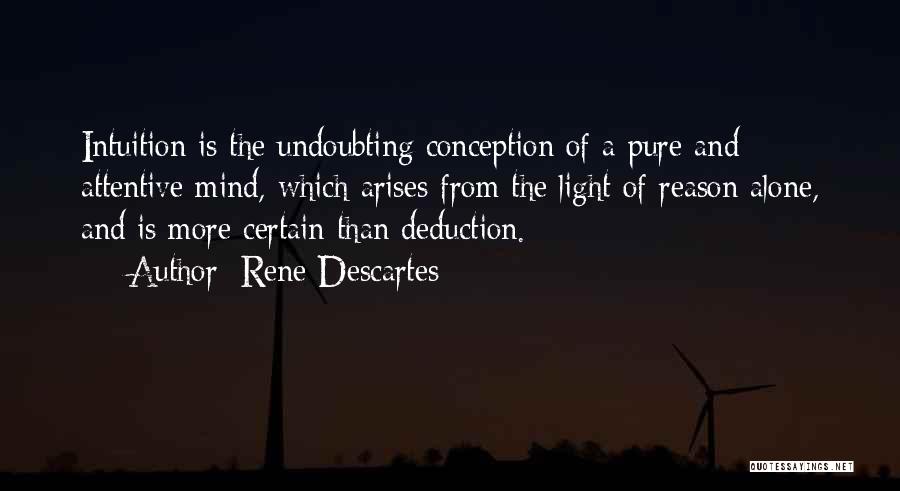 Deduction Quotes By Rene Descartes