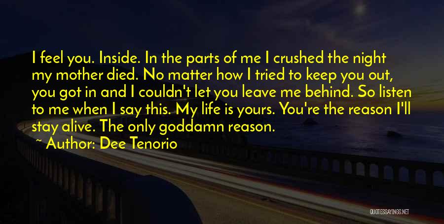 Dee Tenorio Quotes 804567