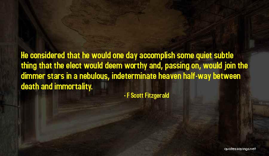 Deem Quotes By F Scott Fitzgerald Deem Quotes By F Scott Fitzgerald