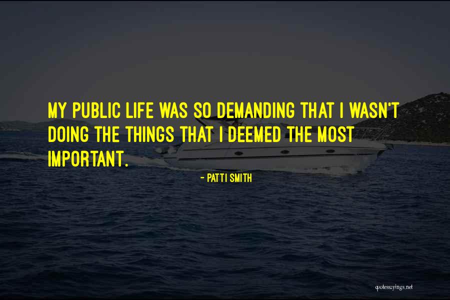 Deemed Quotes By Patti Smith Deemed Quotes By Patti Smith