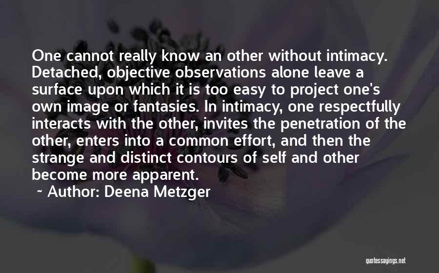 Deena Metzger Quotes 1049888