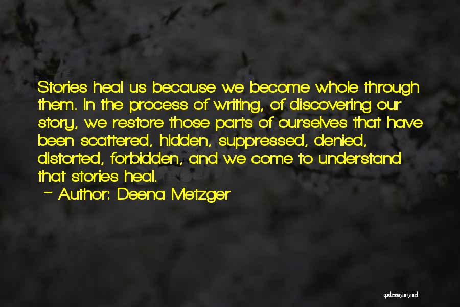 Deena Metzger Quotes 501815