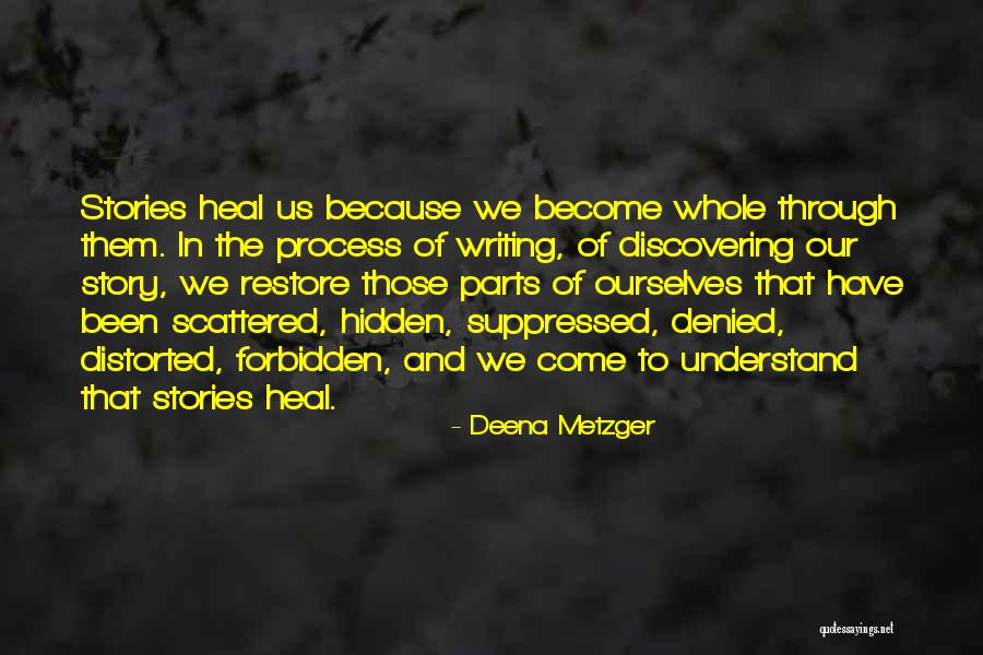 Deena Metzger Quotes 501815