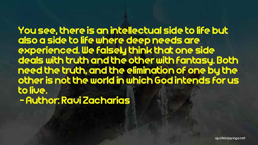 Deep And Intellectual Quotes By Ravi Zacharias