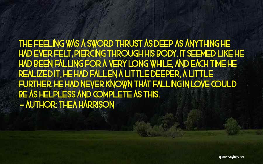 Deep And Long Love Quotes By Thea Harrison