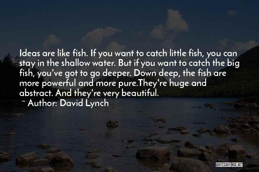 Deep And Powerful Quotes By David Lynch