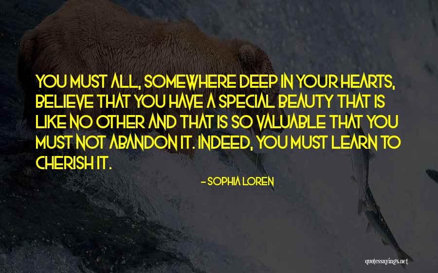 Deep Beauty Quotes By Sophia Loren Deep Beauty Quotes By Sophia Loren
