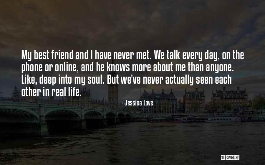 Deep But Real Quotes By Jessica Love Deep But Real Quotes By Jessica Love