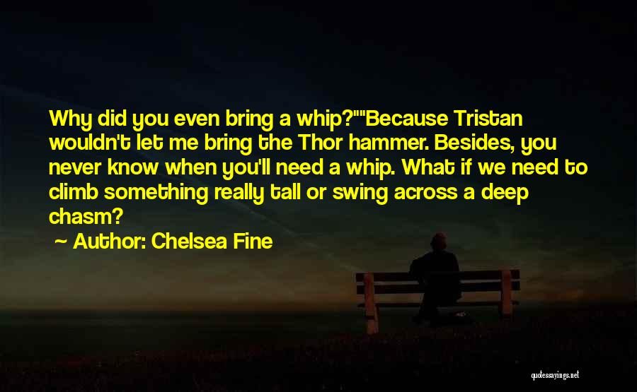 Deep Chasm Quotes By Chelsea Fine