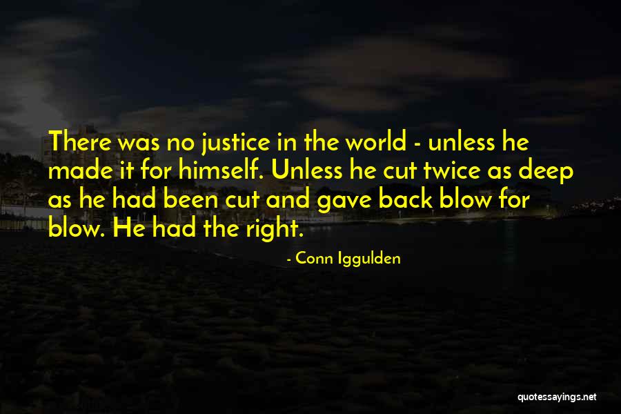 Deep Cut Quotes By Conn Iggulden