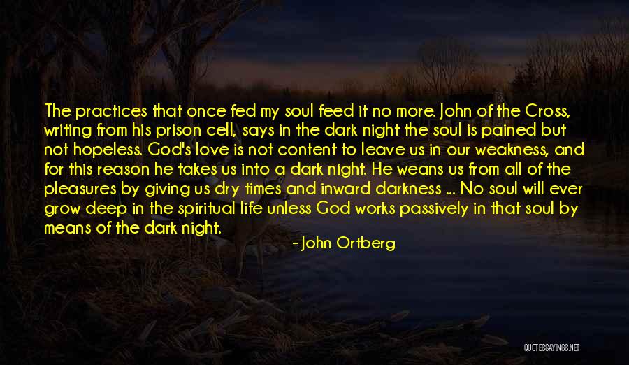 Deep Dark Love Quotes By John Ortberg