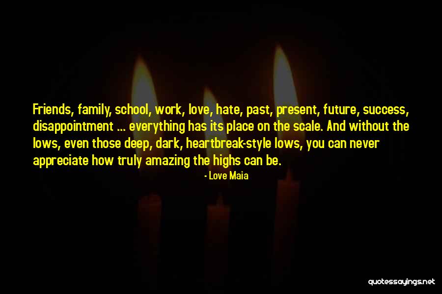 Deep Dark Love Quotes By Love Maia