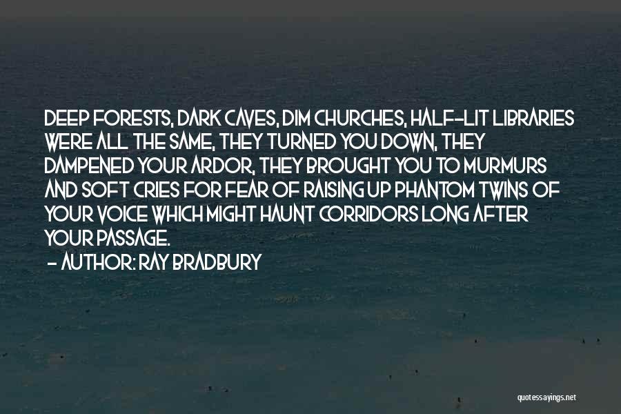 Deep Down Dark Quotes By Ray Bradbury