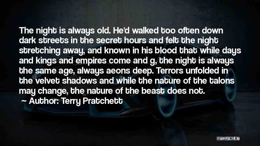 Deep Down Dark Quotes By Terry Pratchett