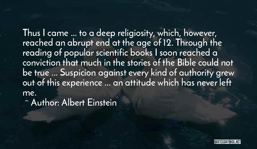 Deep End Quotes By Albert Einstein