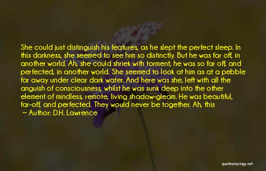 Deep Felt Love Quotes By D.H. Lawrence