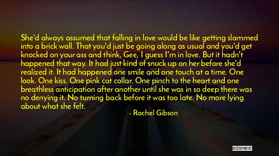 Deep Felt Love Quotes By Rachel Gibson Deep Felt Love Quotes By Rachel Gibson
