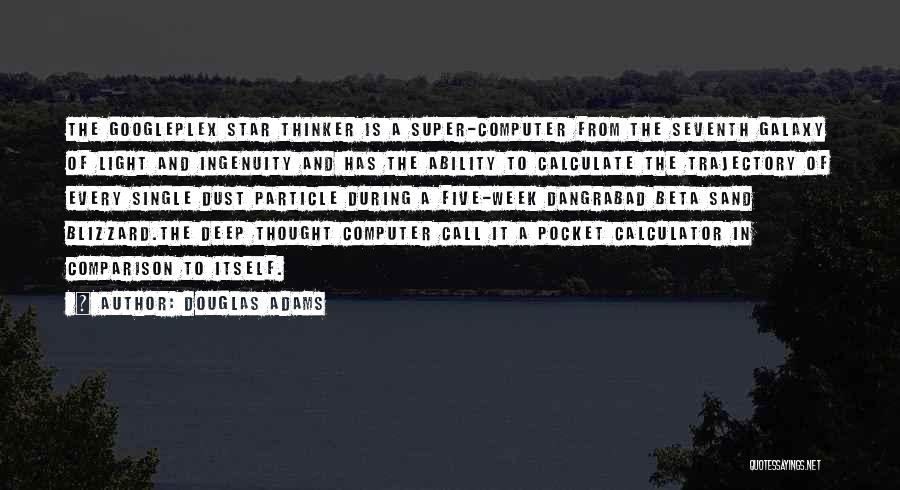 Deep Fiction Quotes By Douglas Adams