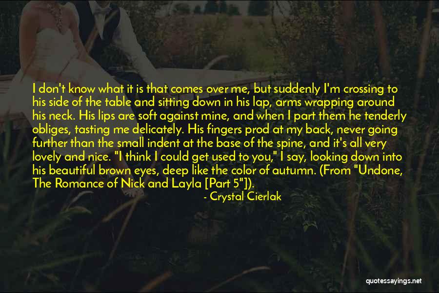 Deep Get To Know Quotes By Crystal Cierlak Deep Get To Know Quotes By Crystal Cierlak